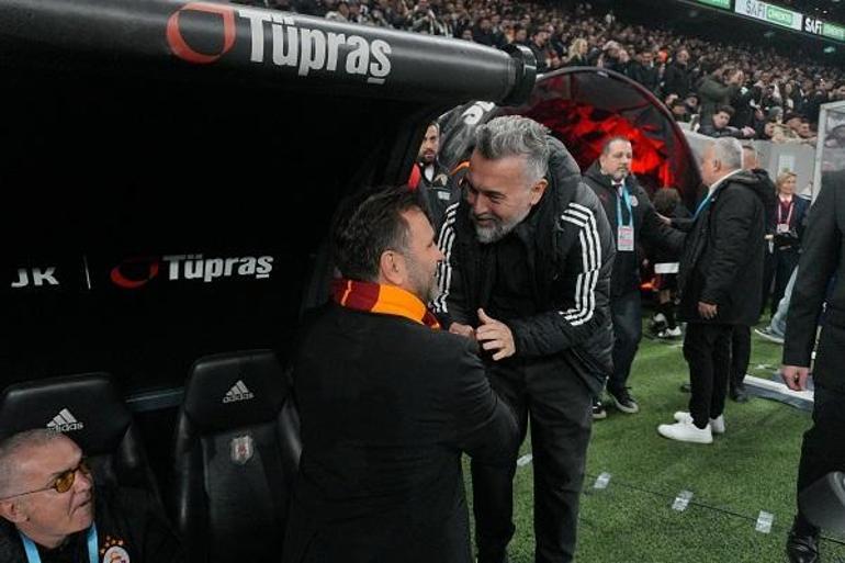 Beşiktaş-Galatasaray derbisinde taraftarlardan özel koreografi