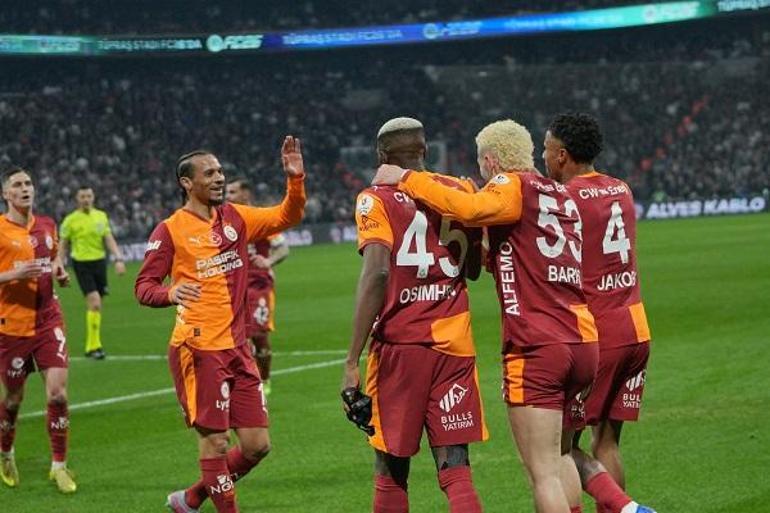 Beşiktaş – Galatasaray: 0-1 (İlk yarı)