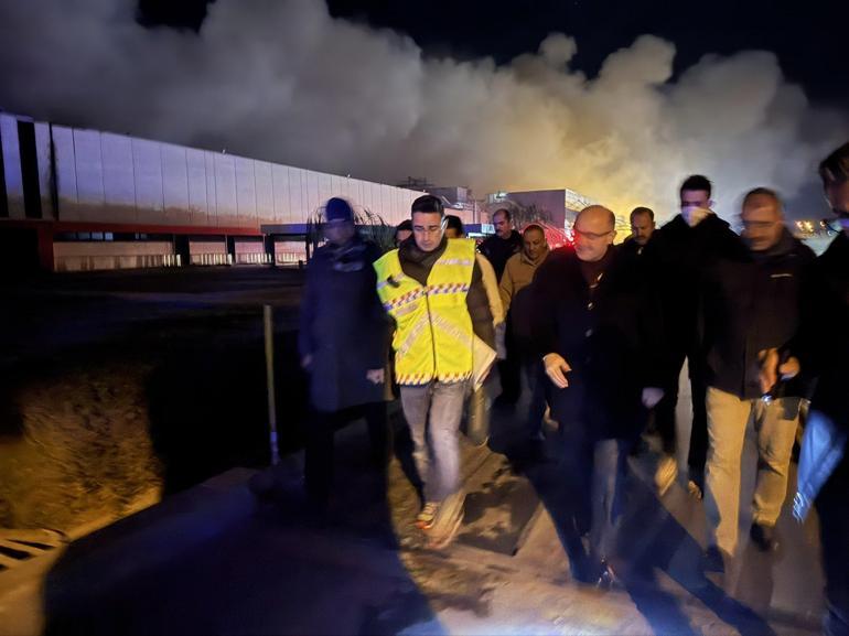 Osmaniyede tavuk kesimhanesinde yangın