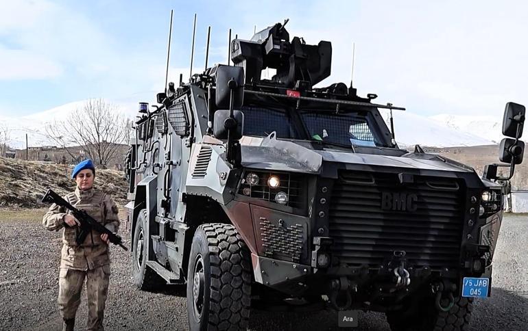 Iğdır’da kadın jandarmalardan 8 Mart’a özel video