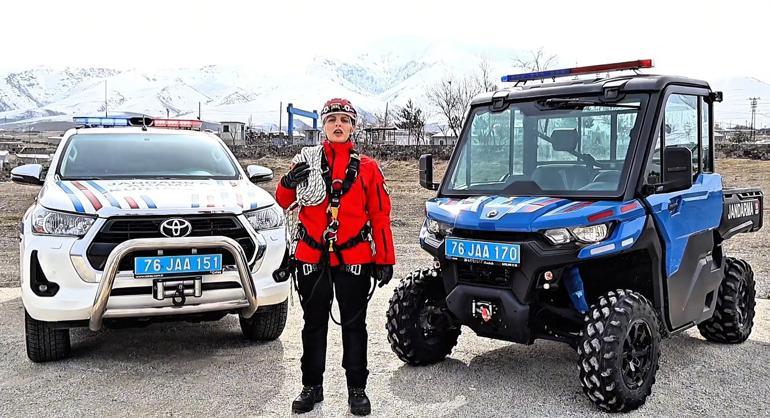 Iğdır’da kadın jandarmalardan 8 Mart’a özel video