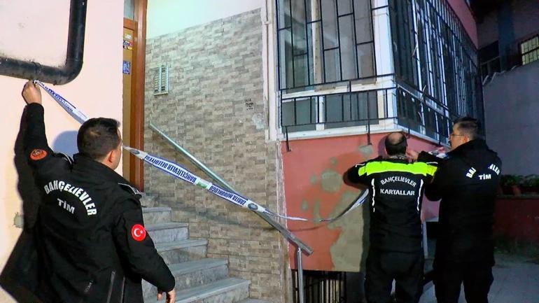 Bahçelievler’de temelinde kayma oluşan 4 katlı bina tahliye edildi