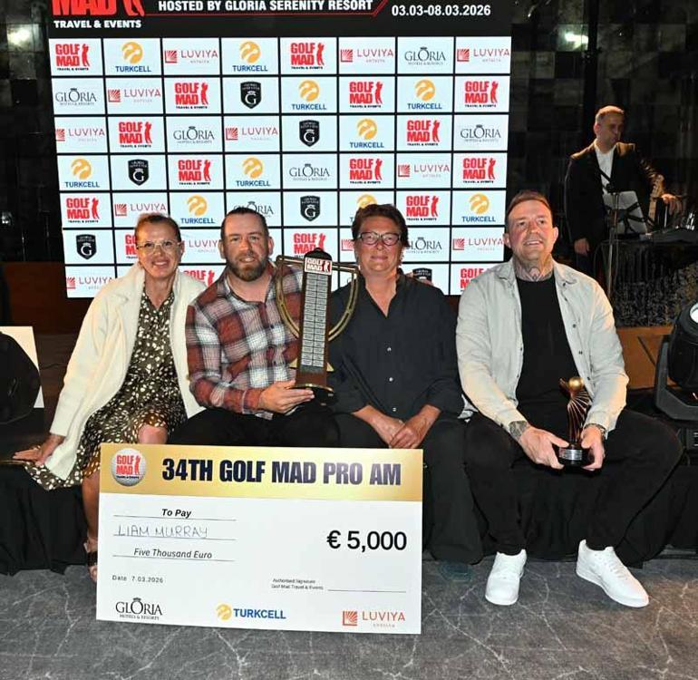 Golf Mad Pro-Am Golf Turnuvasında şampiyon Murray oldu