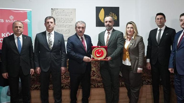 BBP Genel Başkanı Destici, Üsküp’te temaslarda bulundu