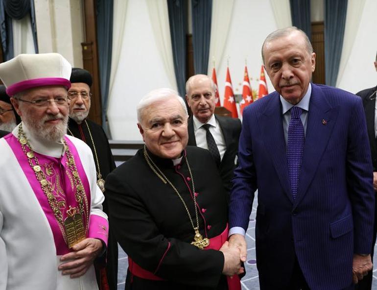 Cumhurbaşkanı Erdoğan, dini azınlık temsilcileriyle iftarda bir araya geldi