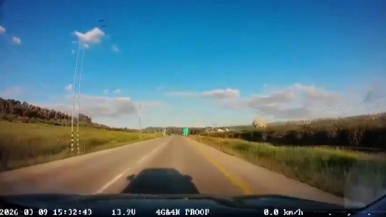 İsrail’e ait uydu iletişim merkezine yönelik füze saldırısının görüntüleri ortaya çıktı