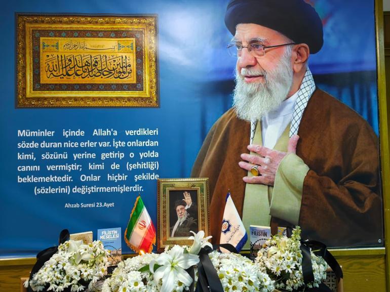 İran Büyükelçiliği, Hamaney için anma töreni düzenledi