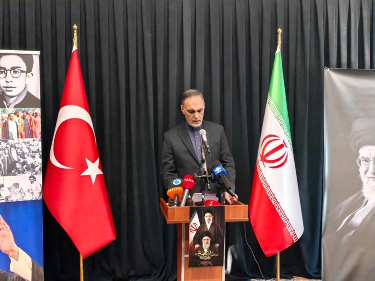 İran Büyükelçiliği, Hamaney için anma töreni düzenledi