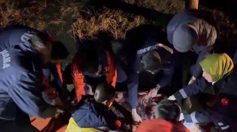 Bartında kayıp olarak aranan kadın, donmak üzereyken bulundu