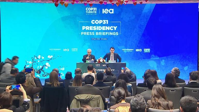 Bakan Kurum COP31 sürecine ilişkin düzenlenen basın toplantısında konuştu