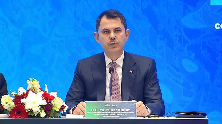 Bakan Kurum COP31 sürecine ilişkin düzenlenen basın toplantısında konuştu