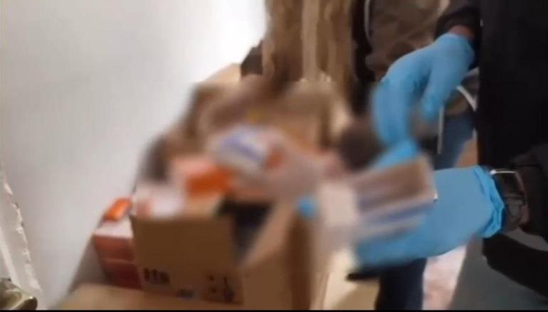 Gaziantepte kaçak ilaç operasyonu; 1 gözaltı