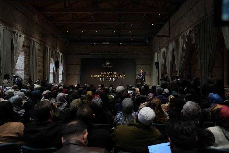 Bakan Ersoy Kazasker Mustafa İzzet Efendi kitabının lasmanına katıldı