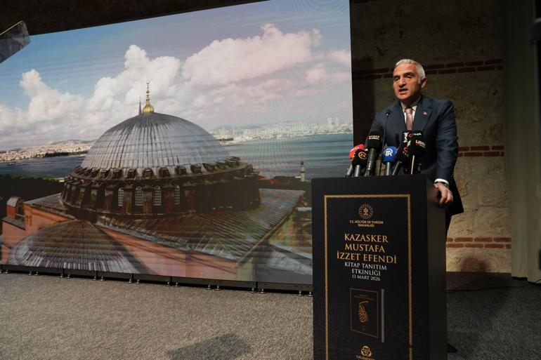Bakan Ersoy Kazasker Mustafa İzzet Efendi kitabının lasmanına katıldı