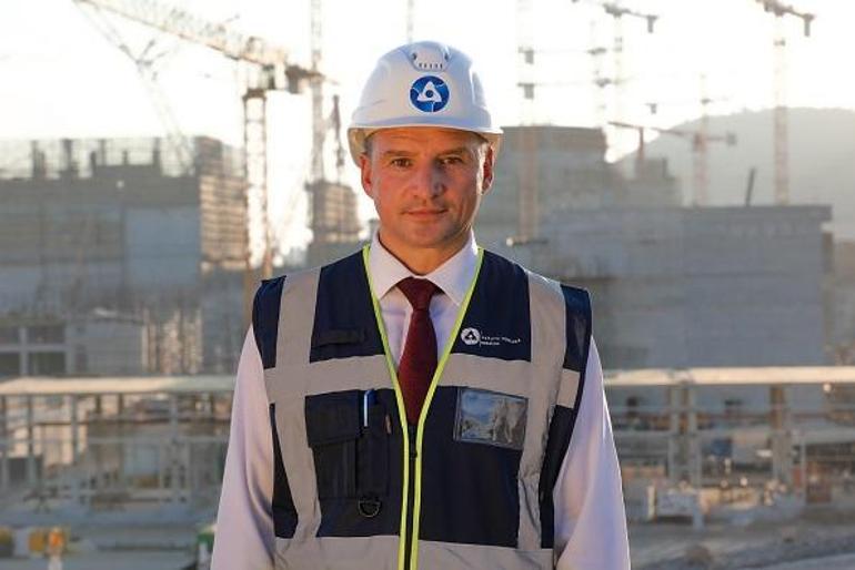 Akkuyu NGS’nin 4’üncü Güç Ünitesi’nde reaktör şaftının yapısal bileşeni monte edildi