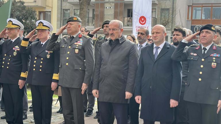 Çanakkale Savaşları kahramanı Cevat Paşa törenle anıldı
