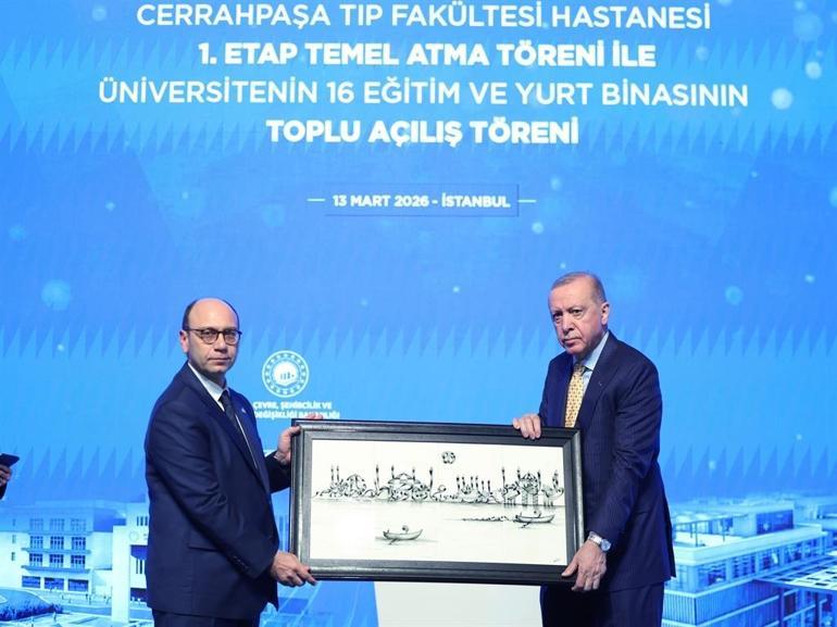 Cumhurbaşkanı Erdoğan: Proje kapsamındaki tüm hastane binalarımızı depreme dayanıklı olacak şekilde tasarladık