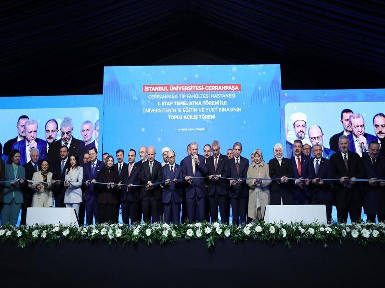 Cumhurbaşkanı Erdoğan: Proje kapsamındaki tüm hastane binalarımızı depreme dayanıklı olacak şekilde tasarladık