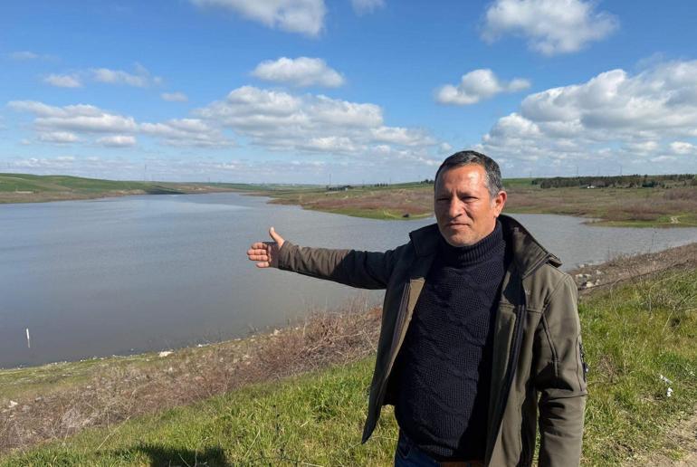 Dip seviyeyi gören Türkmenli Barajındaki doluluk yüzde 11e yükseldi