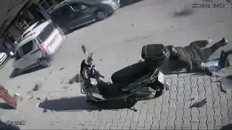 Esenlerde yine aynı noktada kaza; 1i çocuk 2 yaralı