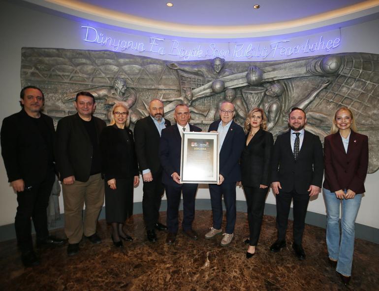 TMOK Fair Play Komisyonundan Fenerbahçeye 2nci kez Altın Şeref Bayrağı