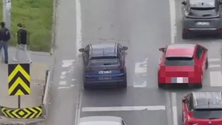 Beykoz’da dron destekli trafik denetimi: 58 sürücüye 190 bin lira ceza