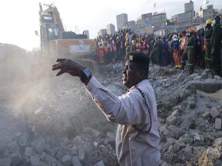 Kenyada bina çöktü: 4 ölü, 4 yaralı