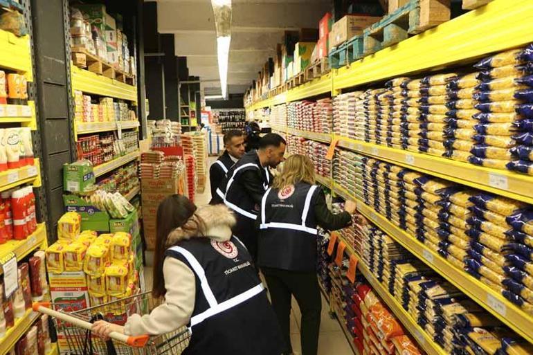 Vanda bayram öncesi marketlerde denetim