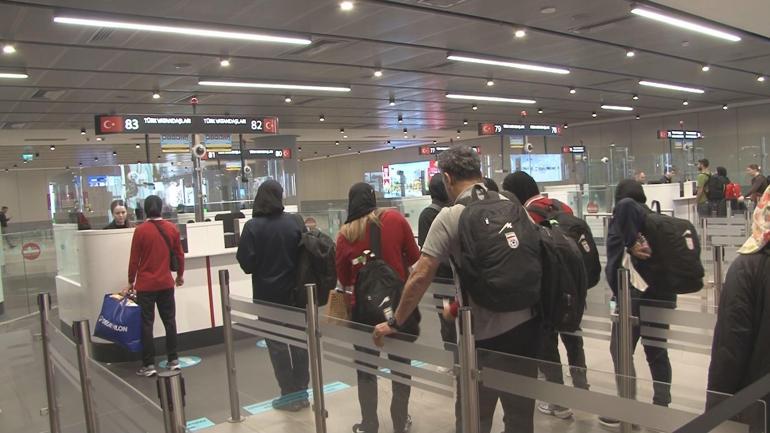 İran Kadın Milli Futbol Takımı İstanbula geldi