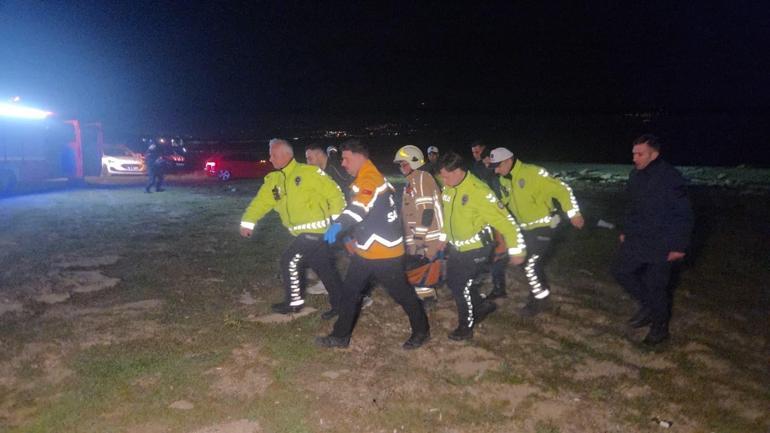 Bursa’da otomobil göle düştü: 1 yaralı