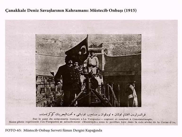 Çanakkale’de denizaltı ele geçirilmesini sağlayan Müstecip Onbaşı, savaşın gizli kahramanlarından