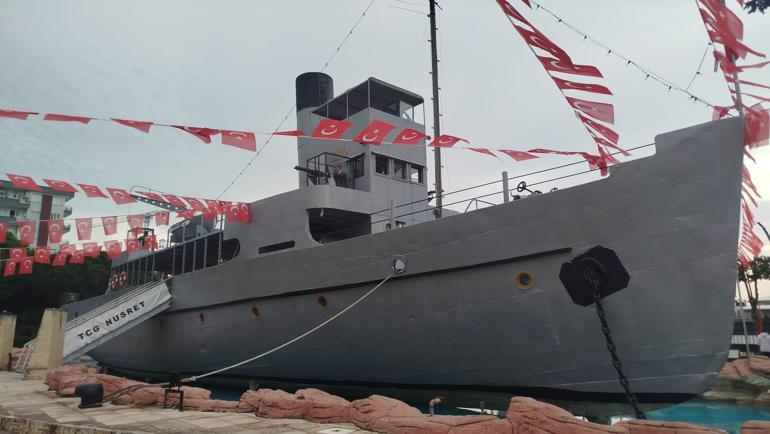 Çanakkale Zaferinin simgesi ‘Nusret’e yoğun ilgi