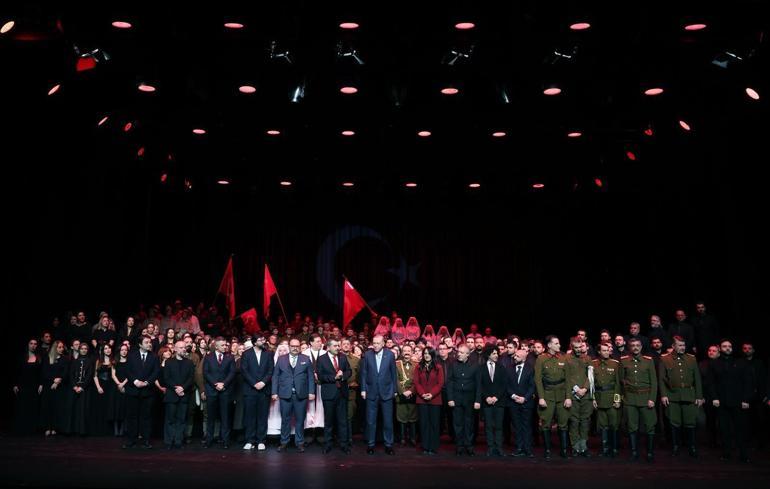 Cumhurbaşkanlığı Külliyesinde Şüheda 1915 tiyatro oyunu sahnelendi