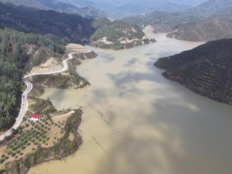 Yazın alarm veren Karaçay Barajı tam kapasiteye ulaştı