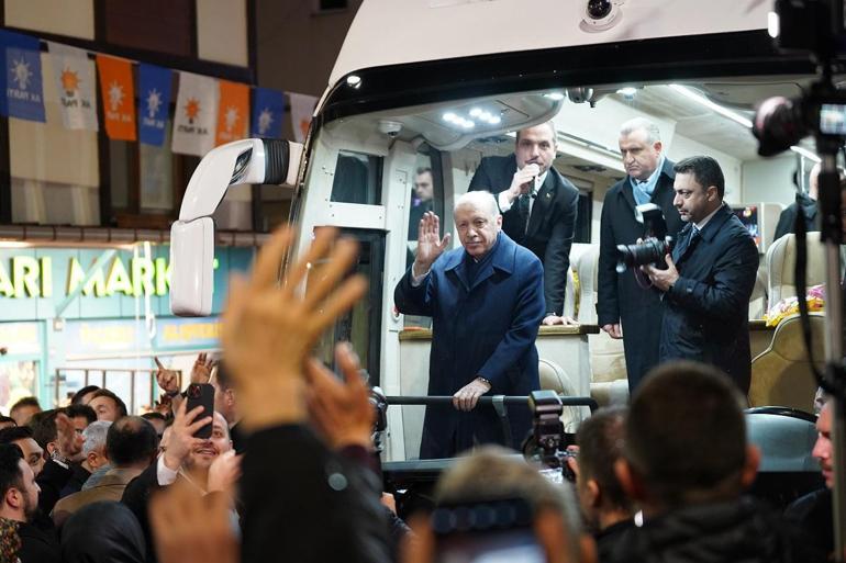 Cumhurbaşkanı Erdoğan, memleketi Rize’de