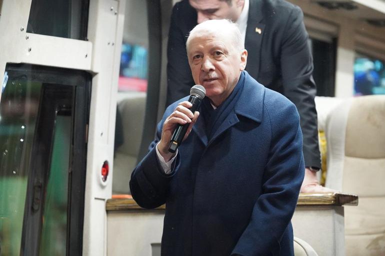 Cumhurbaşkanı Erdoğan, memleketi Rize’de