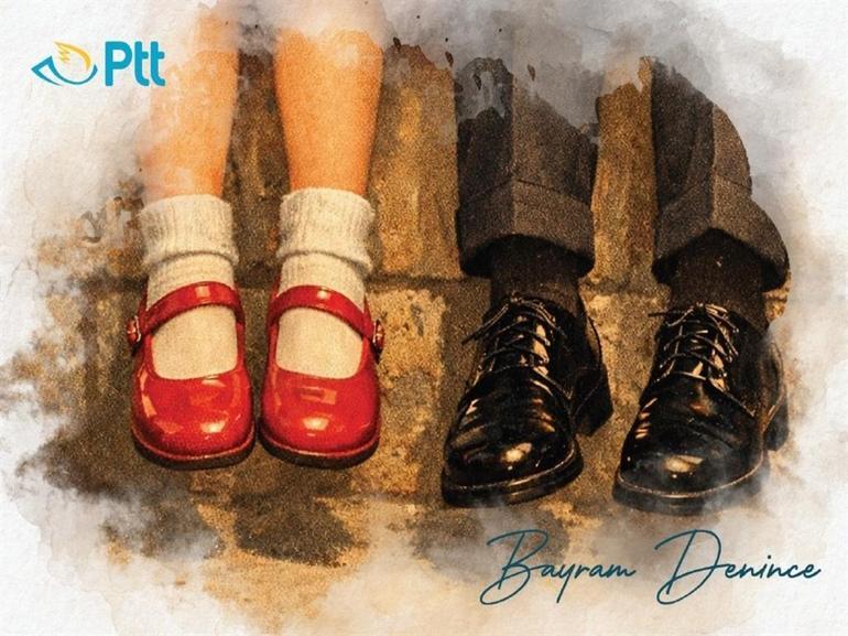 PTTden bayrama özel tebrik kartı