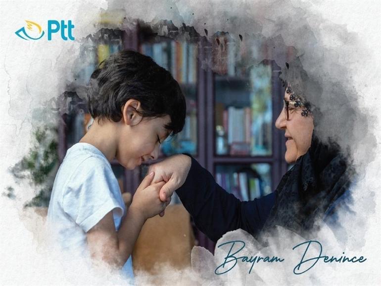 PTTden bayrama özel tebrik kartı