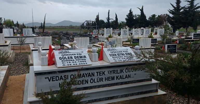 Depremzedeler arife gününde yakınlarının mezarlarını ziyaret etti