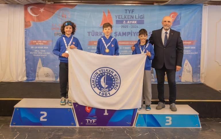TYF Yelken Ligi 2’nci ayak Optimist Junior Türkiye Şampiyonası tamamlandı