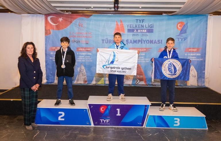TYF Yelken Ligi 2’nci ayak Optimist Junior Türkiye Şampiyonası tamamlandı