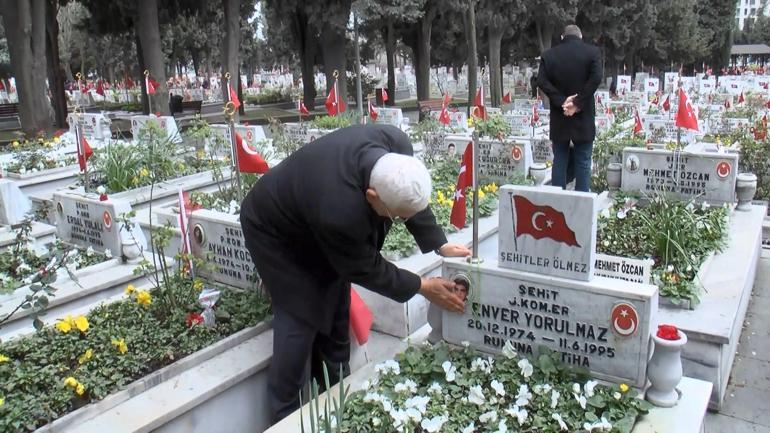 Edirnekapı Şehitliğinde hüzünlü bayram arifesi
