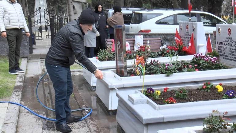 Edirnekapı Şehitliğinde hüzünlü bayram arifesi