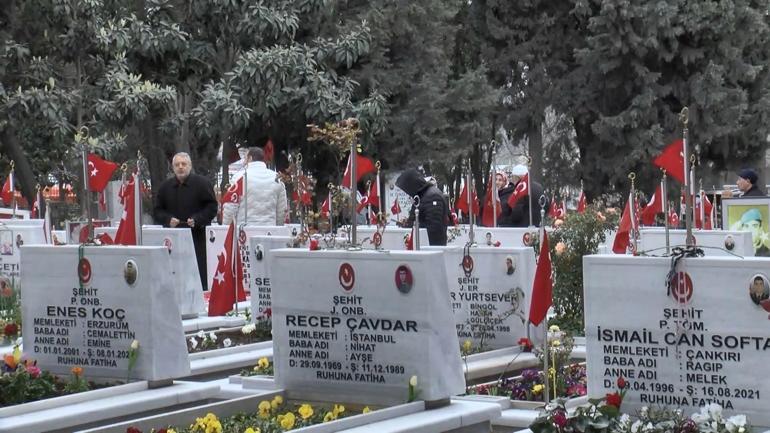 Edirnekapı Şehitliğinde hüzünlü bayram arifesi