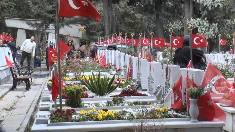 Edirnekapı Şehitliğinde hüzünlü bayram arifesi