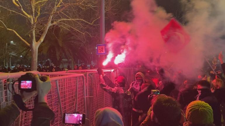 CHPnin Saraçhanedeki mitinginin ardından taşkınlık çıkaran 35 kişi gözaltına alındı