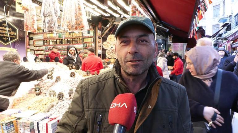 Eminönünde bayram alışverişi yoğunluğu