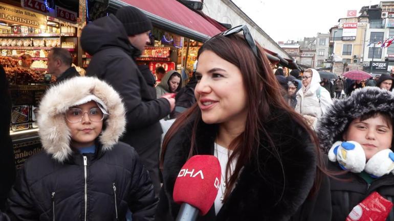 Eminönünde bayram alışverişi yoğunluğu