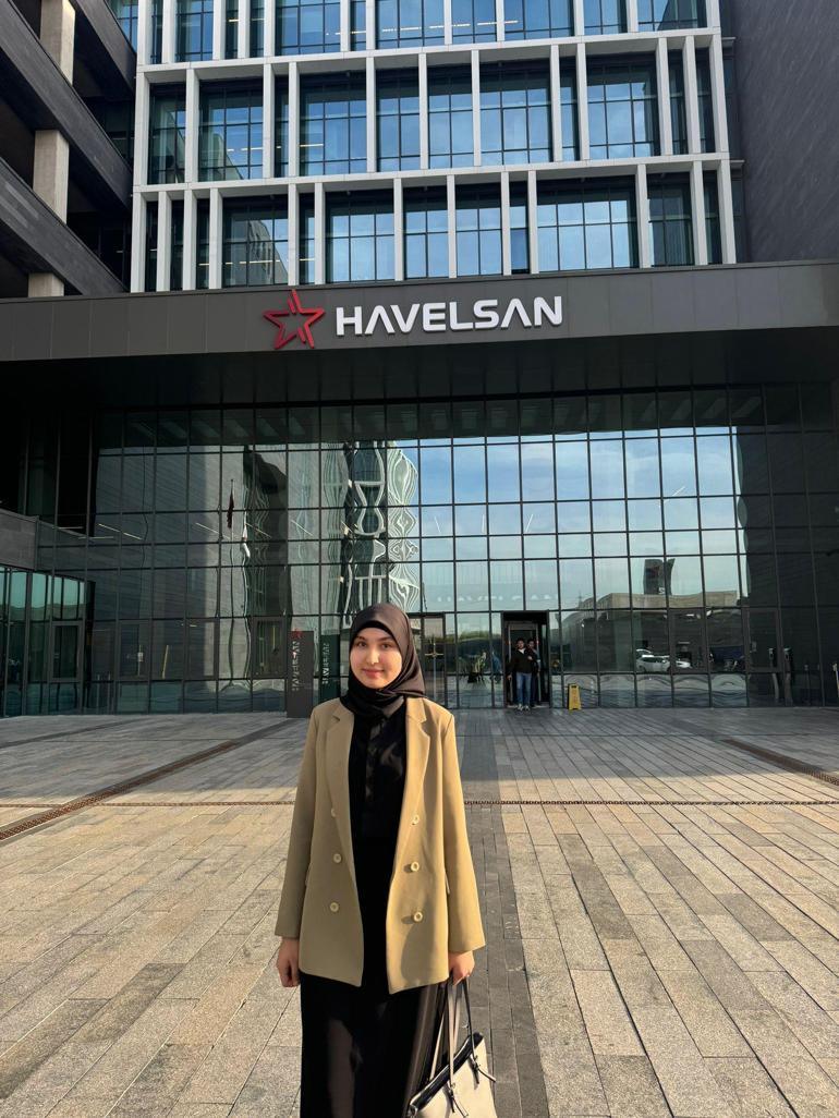 YTB bursuyla okuyan Özbekistanlı Solihanın HAVELSAN hayali