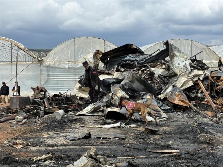 Antalyada konteynerde yangın; 5i çocuk 6 ölü